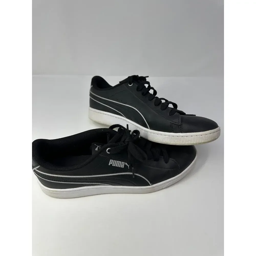 PUMA Vikky V2 Optimal Comfort Leather Women’s Sneakers Size 10 (Foam+ Insole)